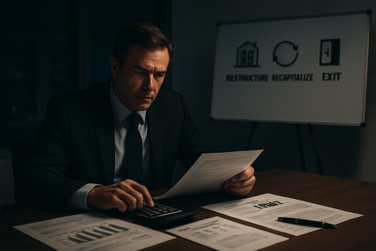 When a Cash Flow Loan Is Really a Restructure, Not Financing
