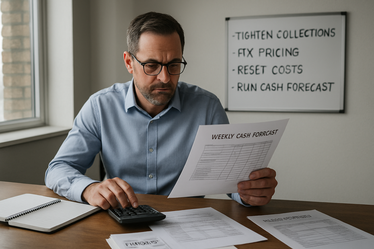 The Fix Is Discipline, Not Debt: Rebuild Cash Flow Before You Borrow Again